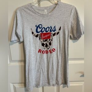 Bella Canvas Coors Banquet Rodeo Gray Short Sleeve Tee